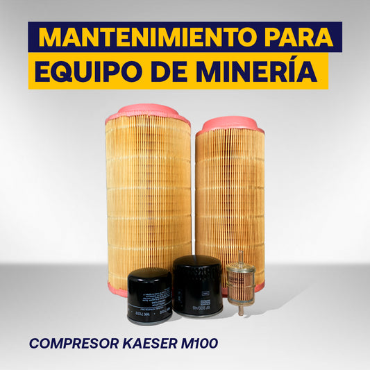 KIT PARA EQUIPOS DE MINERIA, COMPRESOR M100